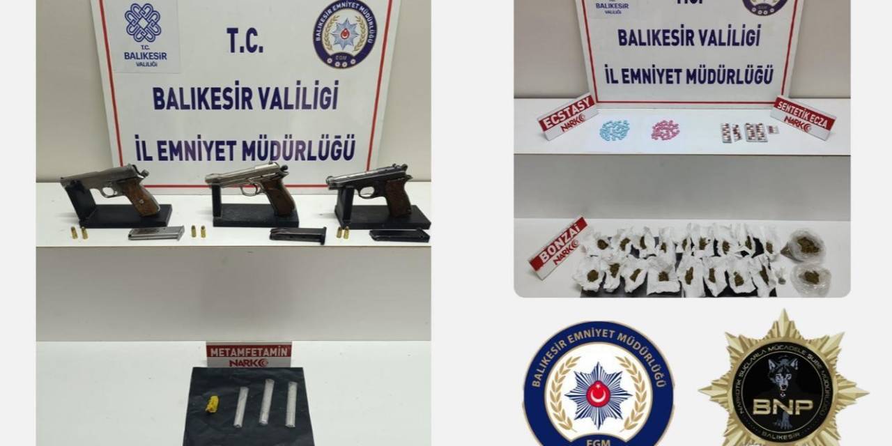 Edremit’te Narkotik Operasyonu