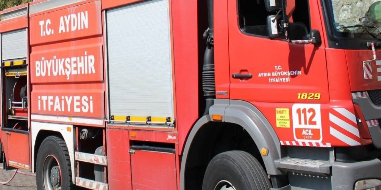 Efeler’de Ev Yangını