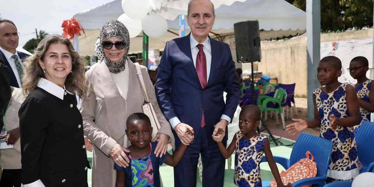 Tbmm Başkanı Kurtulmuş, Grand Bassam Kız Yetimhanesi’ni Ziyaret Etti