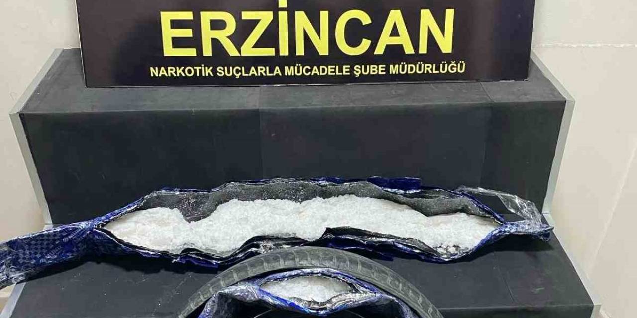 Erzincan’da 6 Milyon Liralık Metamfetamin Ele Geçirildi, 2 Zanlı Tutuklandı