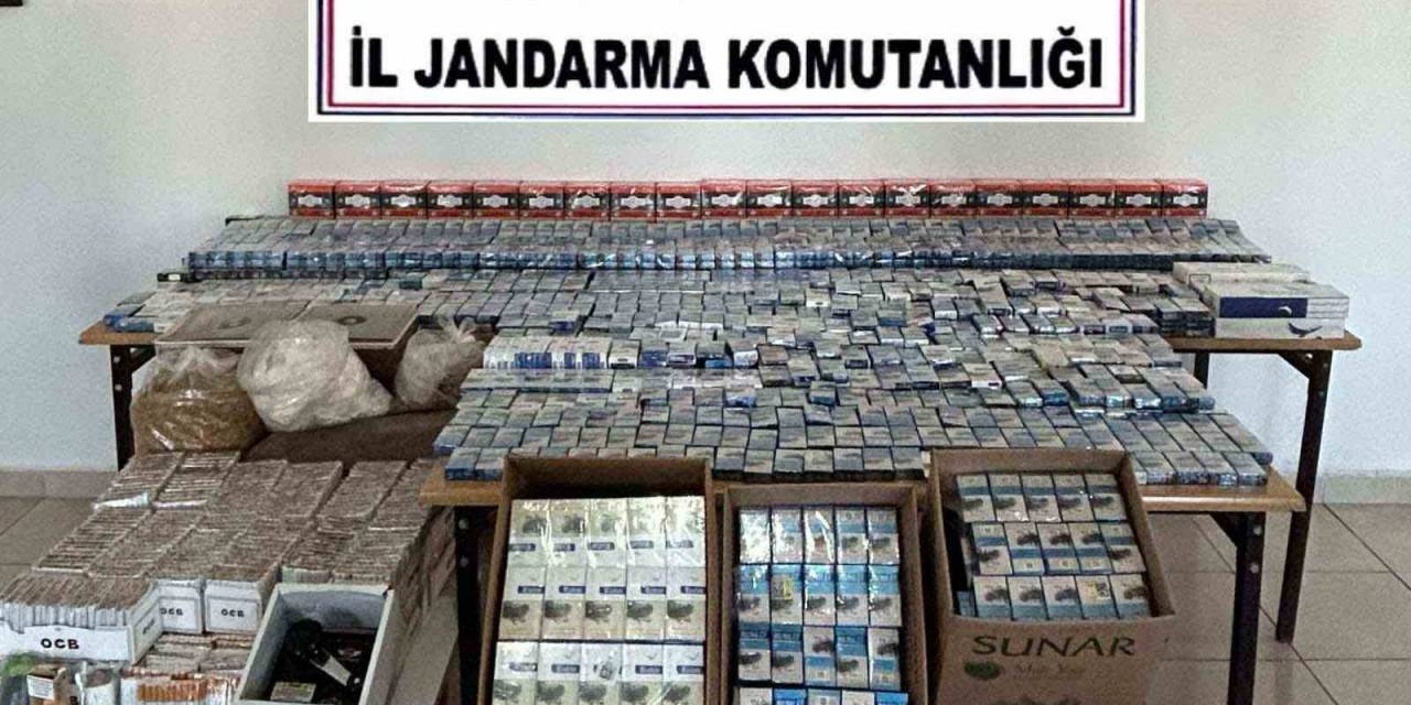 Jandarma’dan Kaçak Sigara Operasyonu