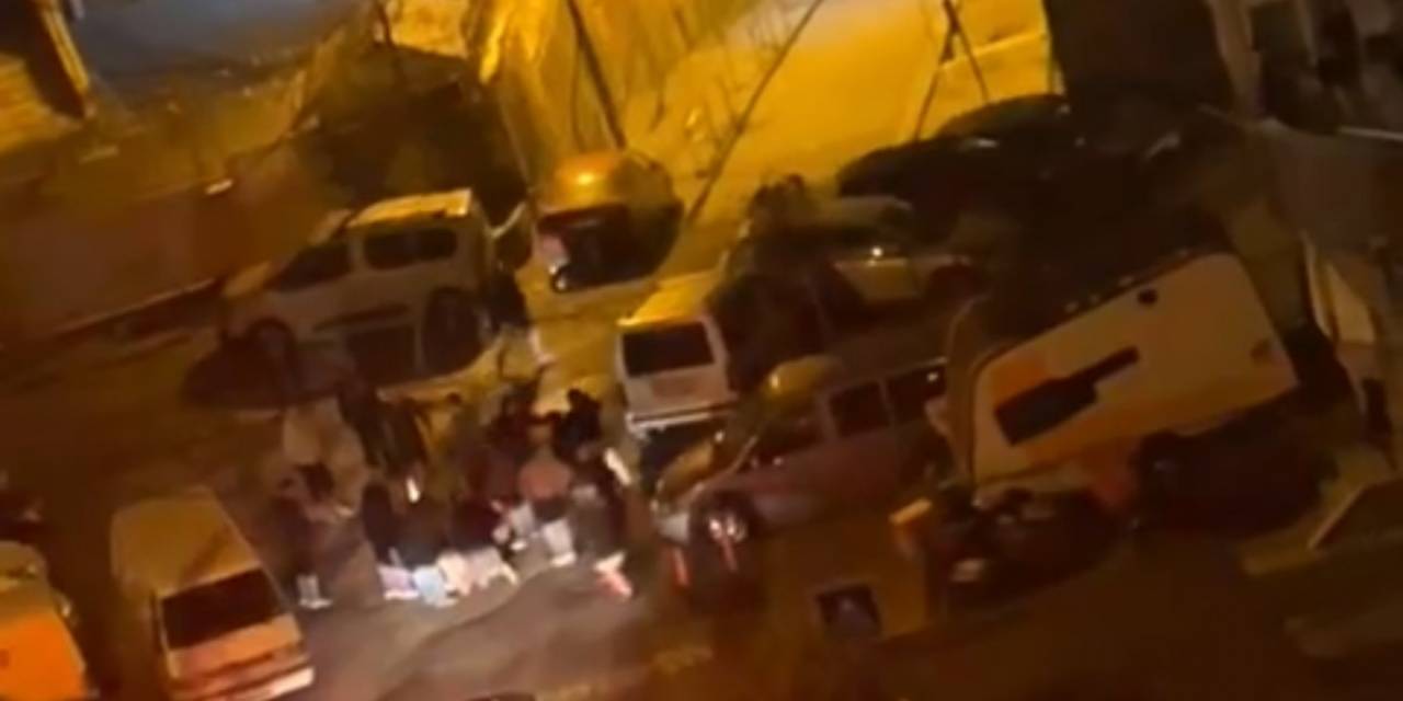 Kağıthane’de Hareketli Dakikalar Kamerada: Polise Direnip Bıçak Çekince Ortalık Karıştı