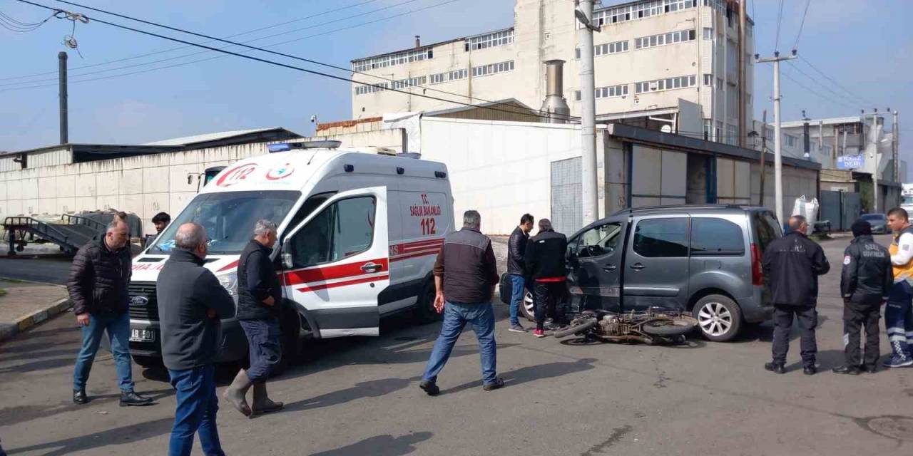 Ergene’de Trafik Kazası: 1 Yaralı