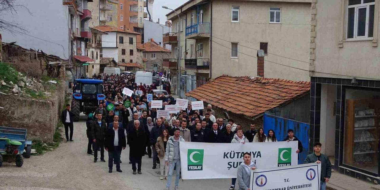 Hisarcık’ta Bağımlılıkla Mücadele Farkındalık Yürüyüşü