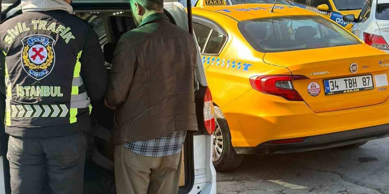 Beşiktaş’ta Taksimetre Açmayıp Çıkan Tartışmada Yolcuları İndiren Şoföre Ceza Yağdı