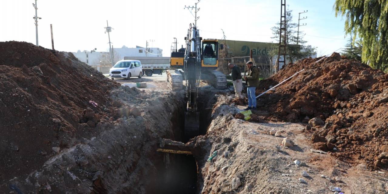 Mardin’de Altyapı Güçlendirme Çalışmaları Sürüyor