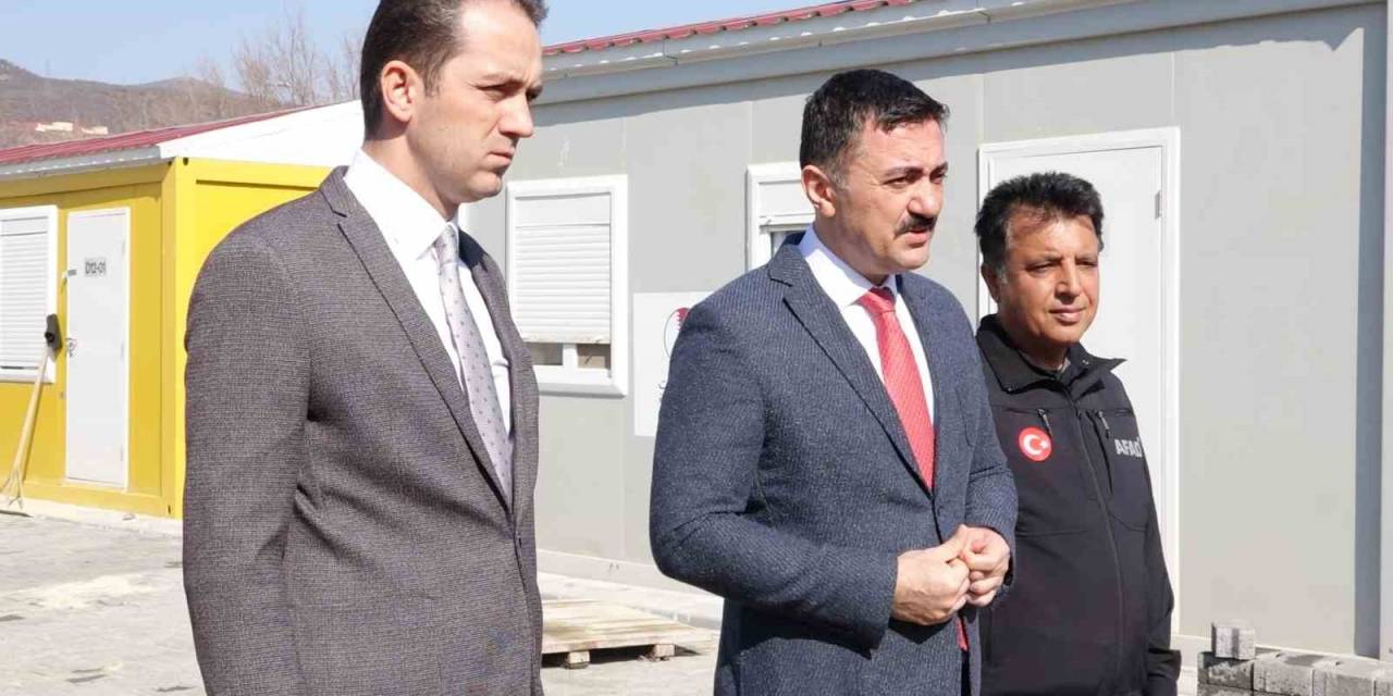 Vali Tekbıyıkoğlu: "Deprem Olmadan Yapılabilecek Her Şey Düşünüp Değerlendirmeye Çalışıyoruz"