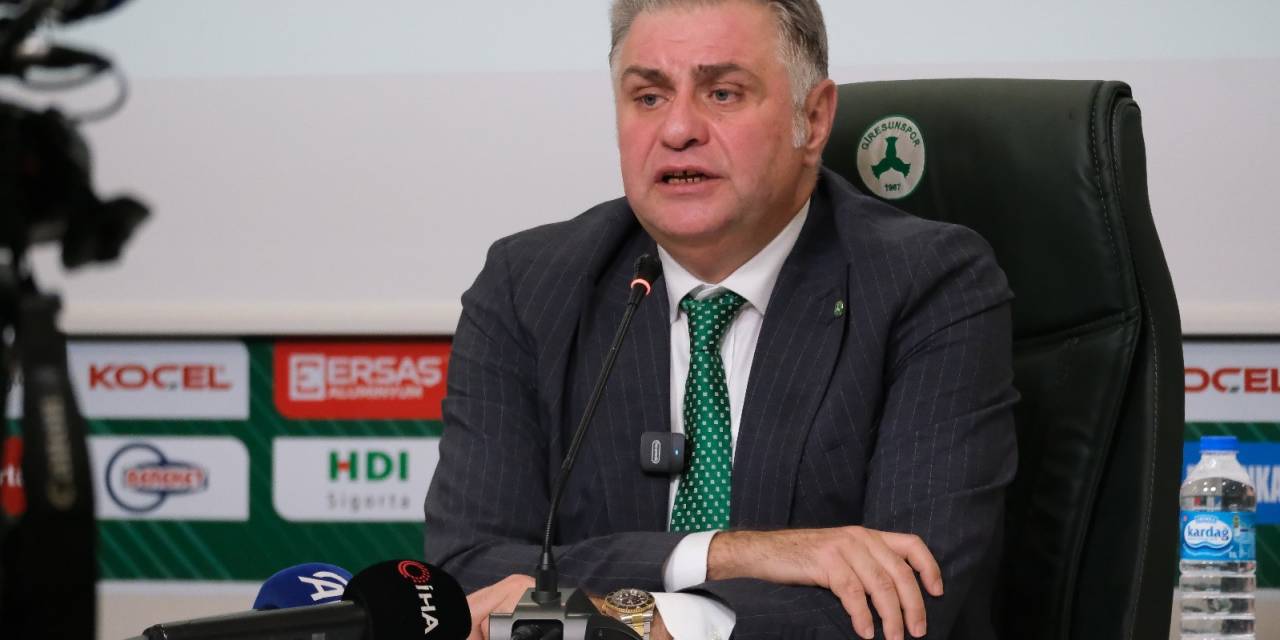 Giresunspor Başkanı Nahid Yamak’tan Eski Başkan Karaahmet’e Yönelik Suçlamalar