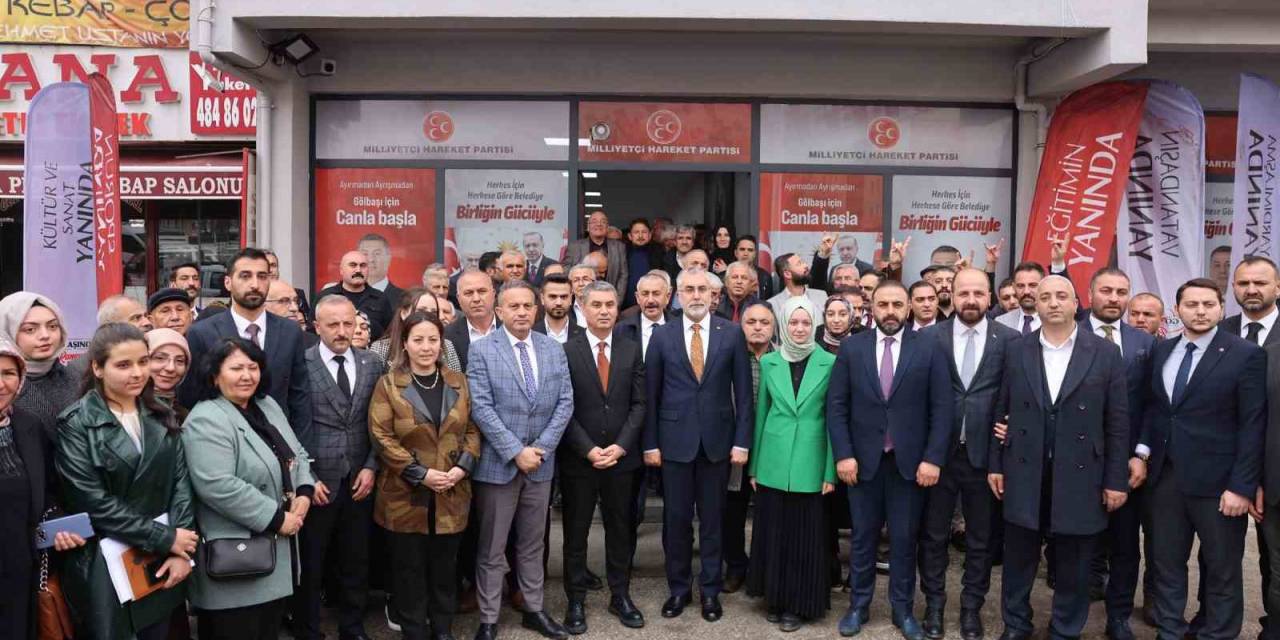 Bakan Işıkhan’dan Gölbaşı’na Ziyaret