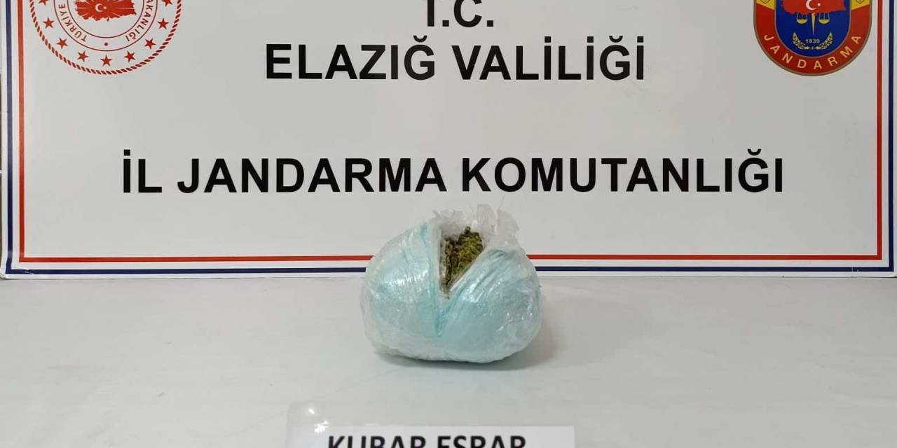Elazığ’da  Jandarma Uyuşturucuya Geçit Vermiyor