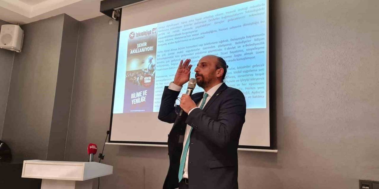 Aydın’ın Sıra Dışı Adayı Turgut, Projelerini Paylaştı