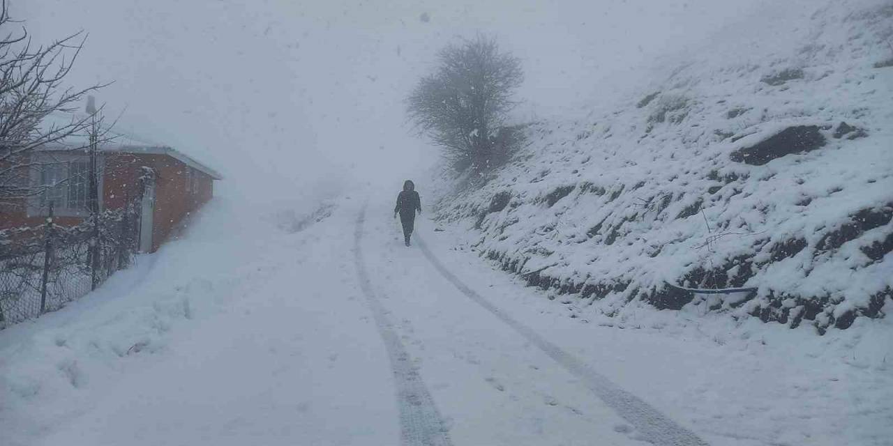 Tunceli’nin Yüksek Kesimlerinde Kar Yağışı Etkili Olmaya Başladı