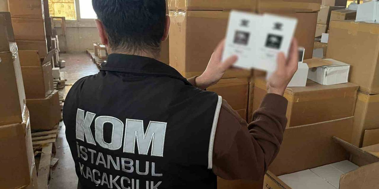 İstanbul’da 129 Bin 386 Şişe Kaçak Parfüm Ele Geçirildi