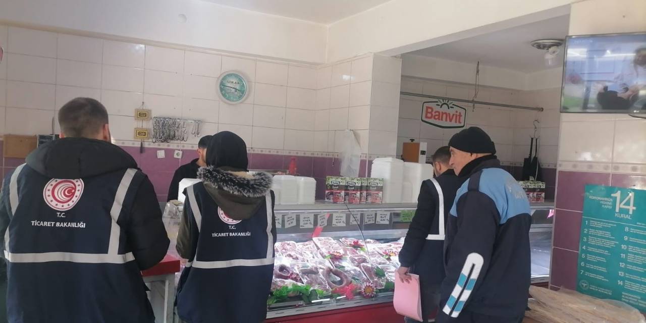 Kars’ta Ramazan Ayı Öncesi Denetimler Devam Ediyor