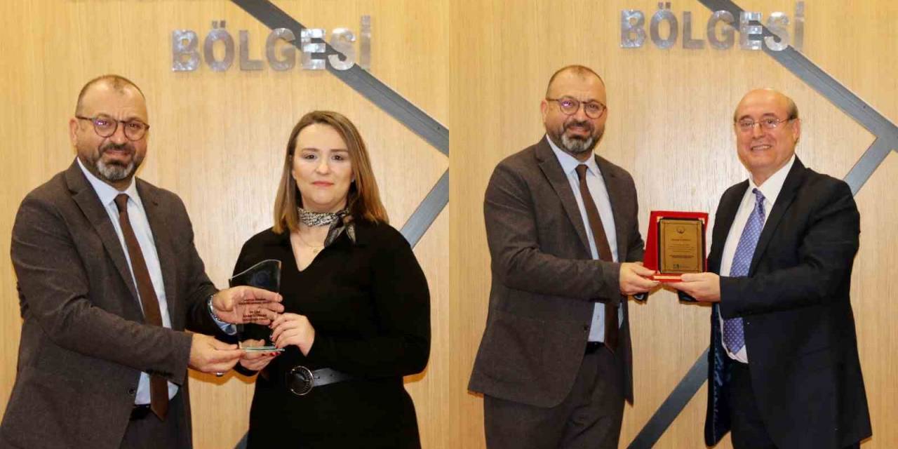 Kütahya Organize Sanayi Bölgesi’nde Ödül Töreni