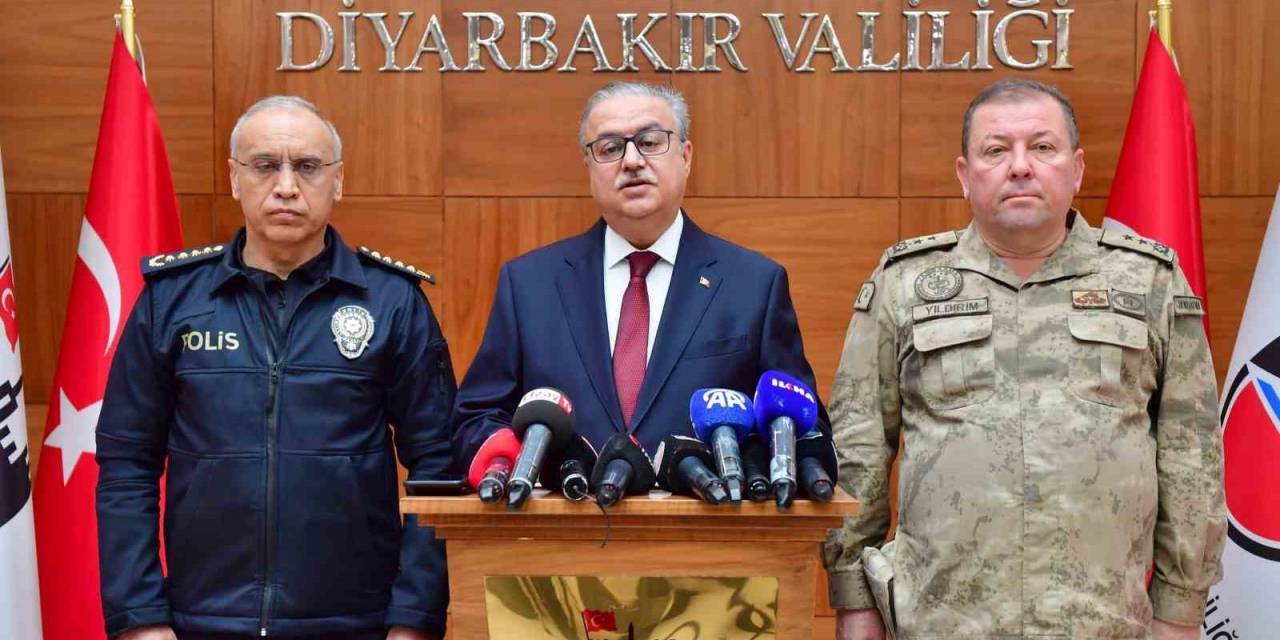 Diyarbakır Valisi Ali İhsan Su: “14 Ay İçerisinde 19 Terör Eylemi Yapılmadan Engellenmiştir”