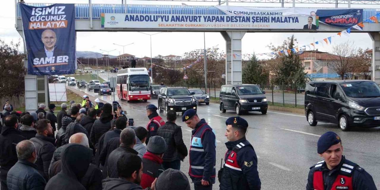 Cumhurbaşkanı Erdoğan’a Malatya’da Yoğun İlgi