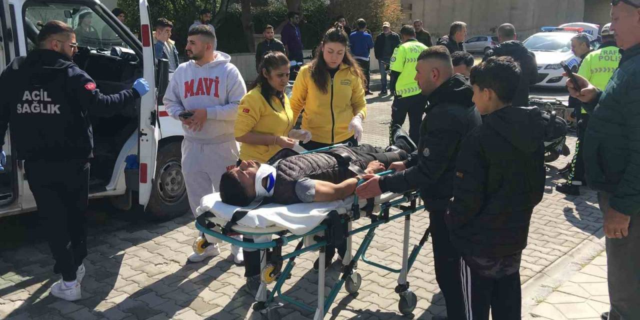 Söke’de İki Motosikletler Çarpıştı: 2 Yaralı