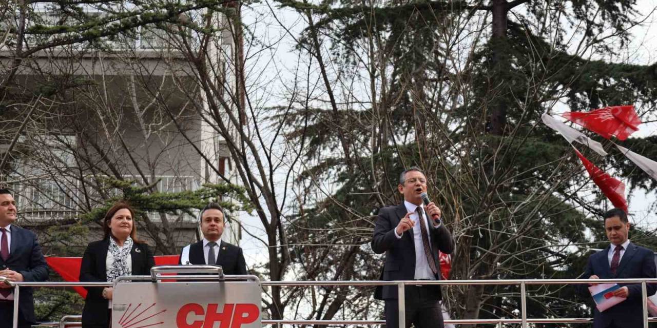 Chp Genel Başkanı Özel: “İktidardaki Gücü Mutlaka Yerelle Dengelemek Zorundayız”