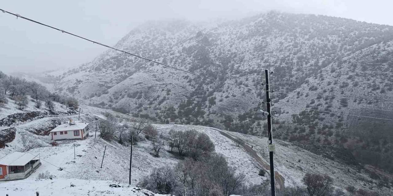 Malatya’da Kar Yağışı Etkili Oldu