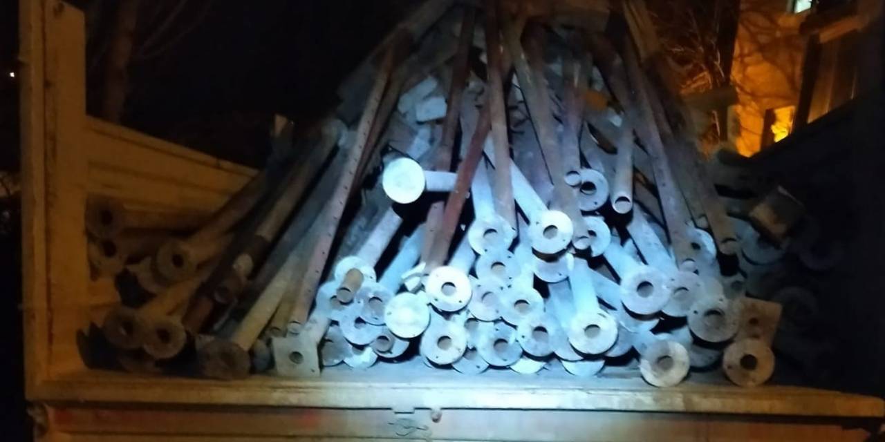 İnşaat Malzemeleri Çalan Zanlı Tutuklandı