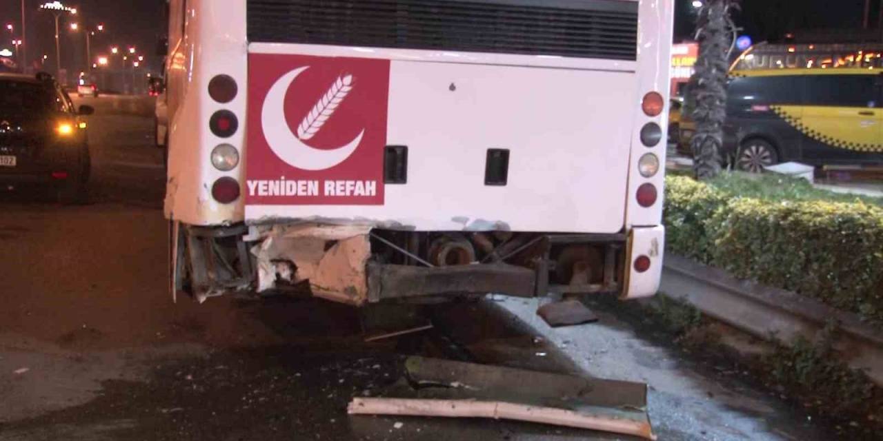Maltepe’de Alkollü Sürücünün Kullandığı Otomobil 2 Araca Çarptı: 1 Yaralı