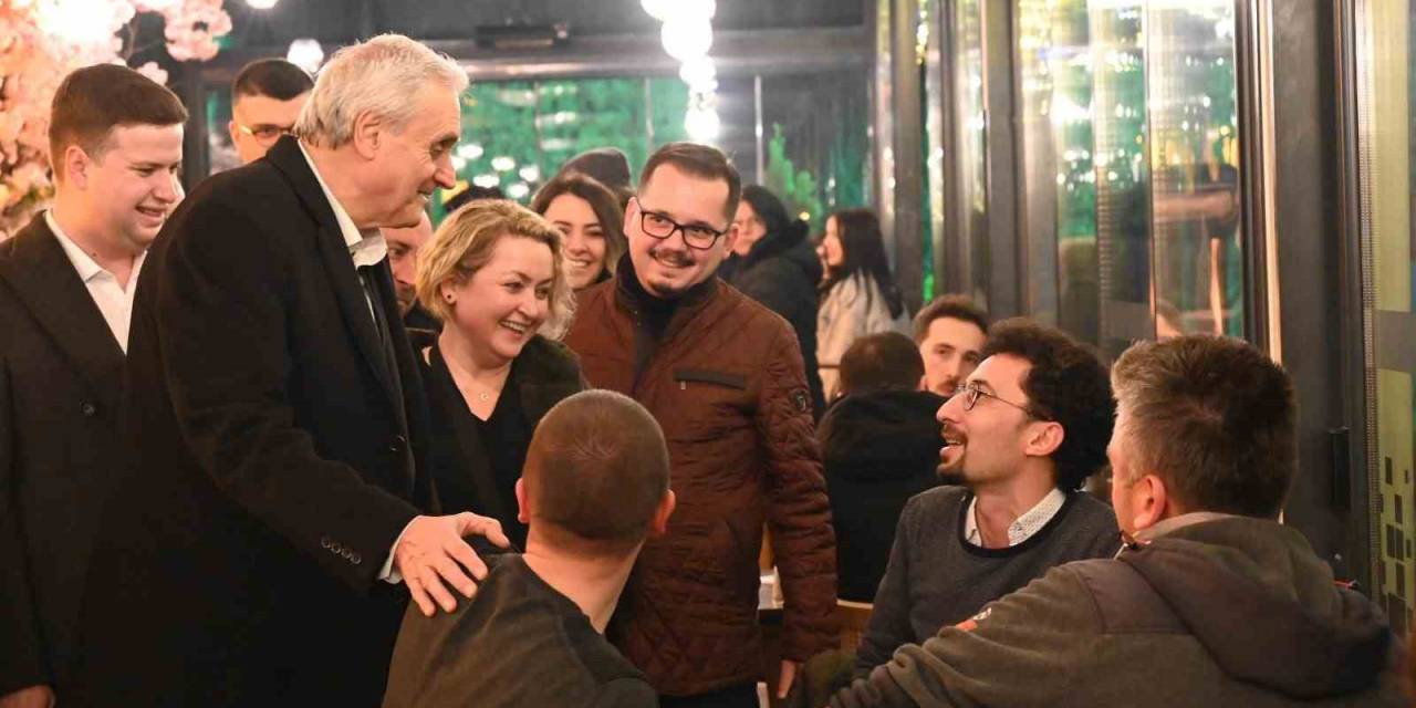 Başkan Bakkalcıoğlu 4 Eylül Mahallesi’’ndeki Esnafları Ziyaret Etti