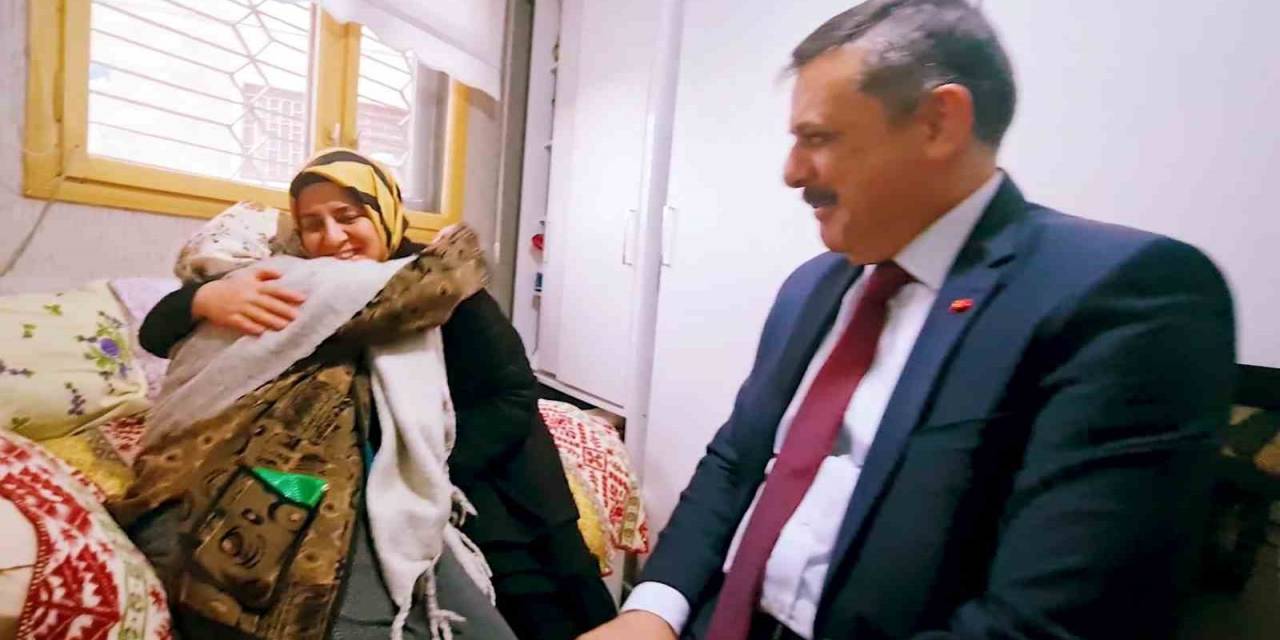 Aliye Nine’den Vali Çiftçi’ye İadeiziyaret