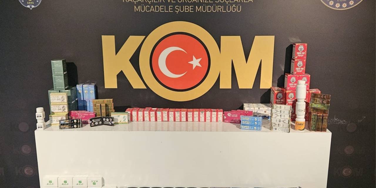 Aksaray’da Kaçak Cinsel Gücü Artırıcı İlaç Operasyonu