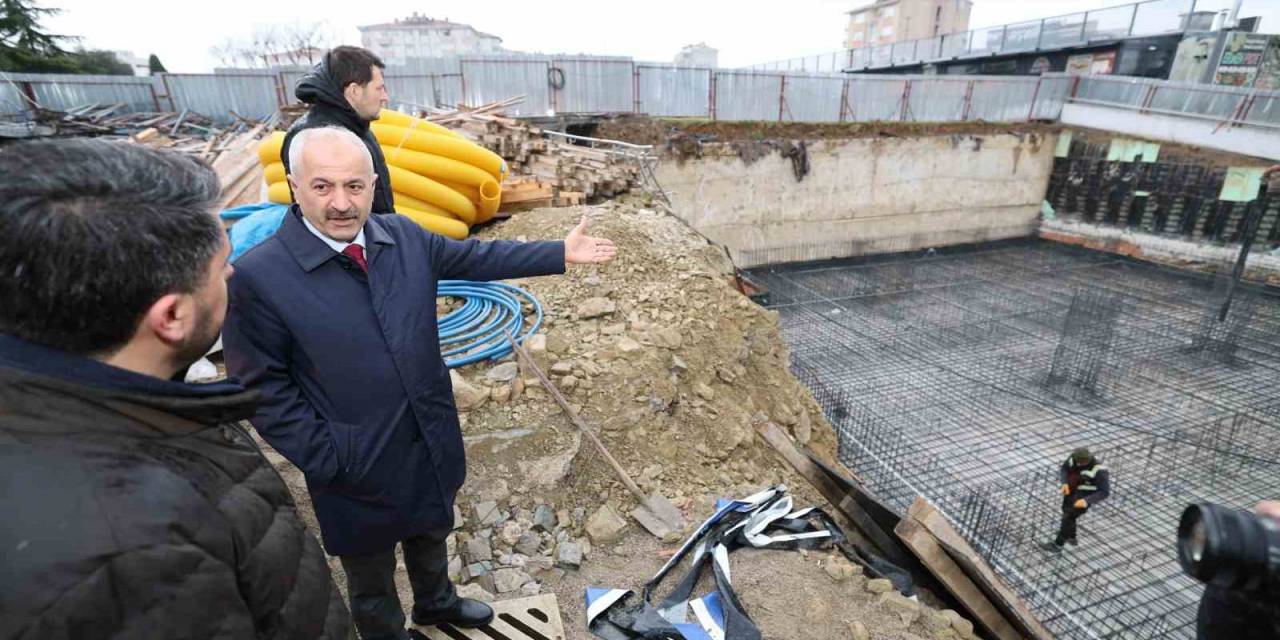 Modern Projede İlk Beton Atıldı