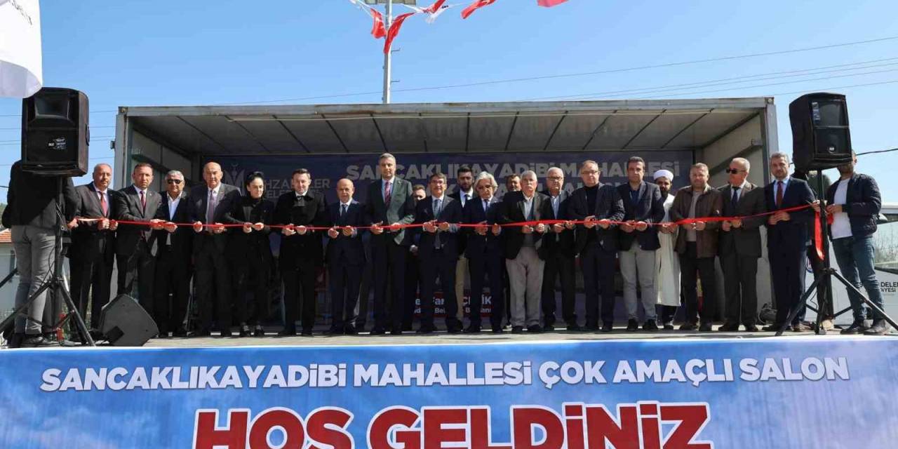Sancaklıkayadibi Çok Amaçlı Salonu Hizmete Açıldı