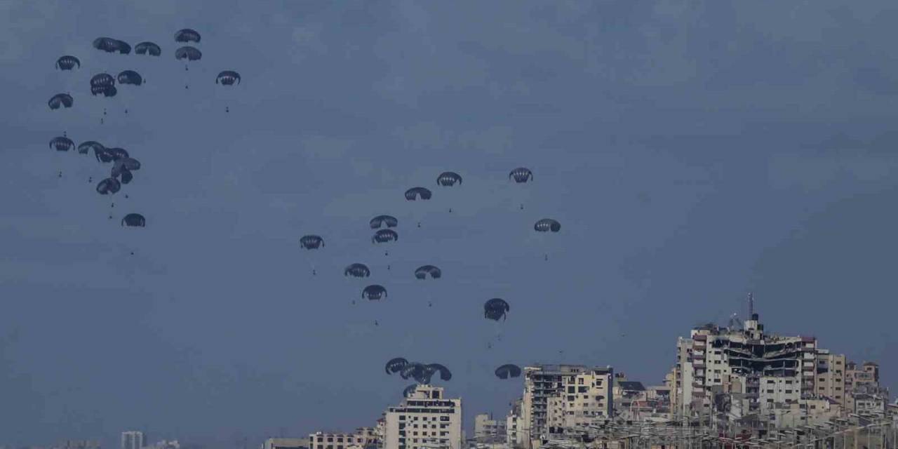 Abd Ve Ürdün, Gazze’ye Havadan Yardım Operasyonu Düzenledi