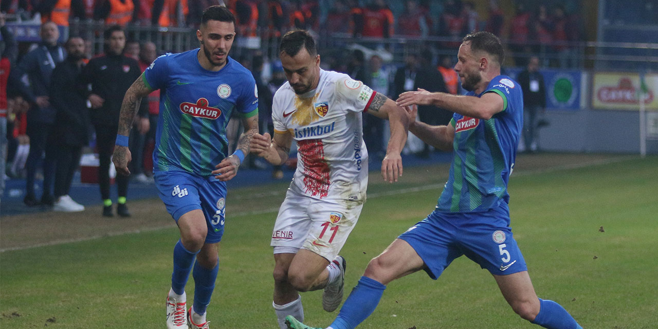 PFDK'nın Çaykur Rizespor – Mondihome Kayserispor maçı kararları açıklandı