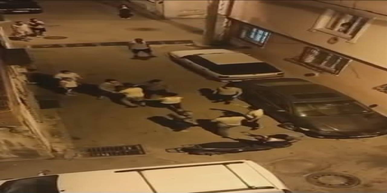 Bursa’da Komşuların Park Kavgası Kamerada