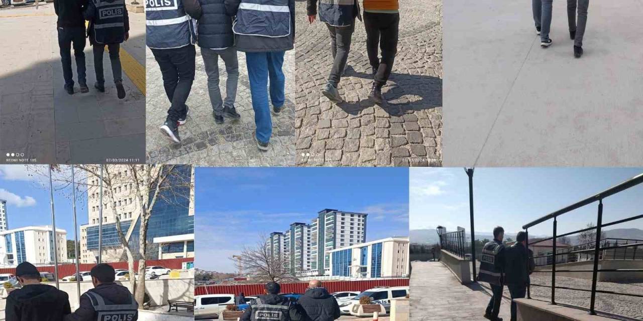 Elazığ’da Haklarında Kesinleşmiş Hapis Cezası Bulunan 19 Kişi Yakalandı