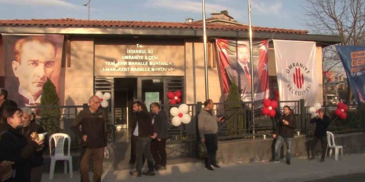 Ümraniye Finanskent Mahalle Muhtarlığı Hizmete Açıldı