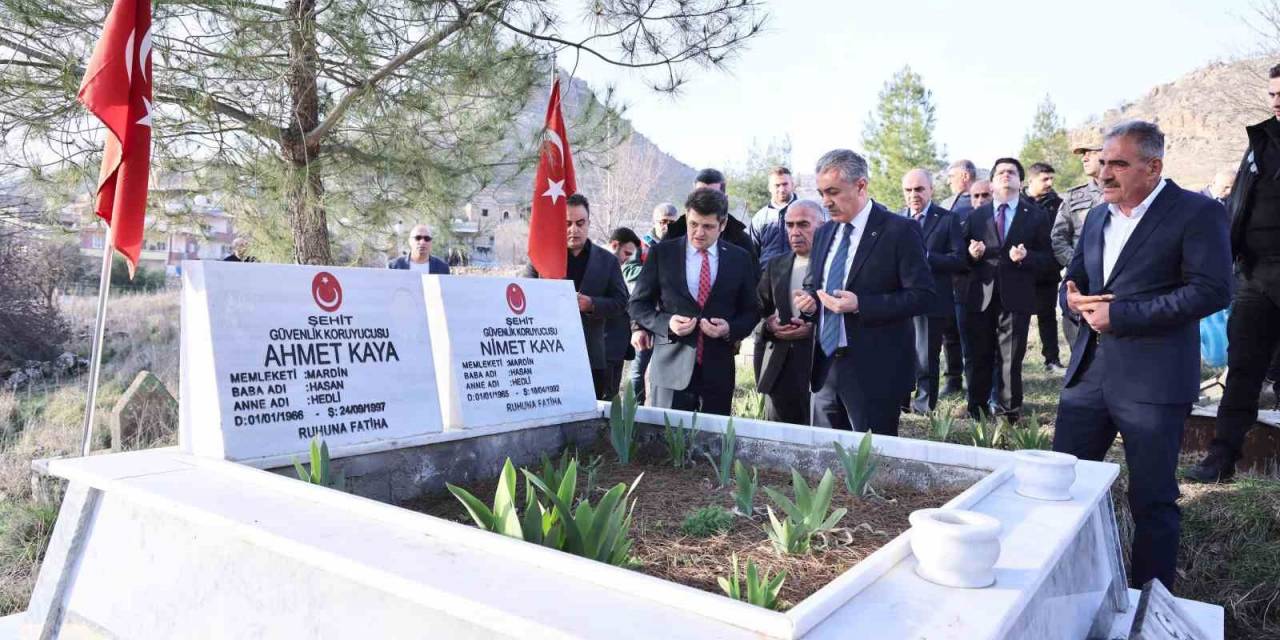 Mardin’deki Tüm Şehit Kabirlerinde Düzenleme Yapıldı