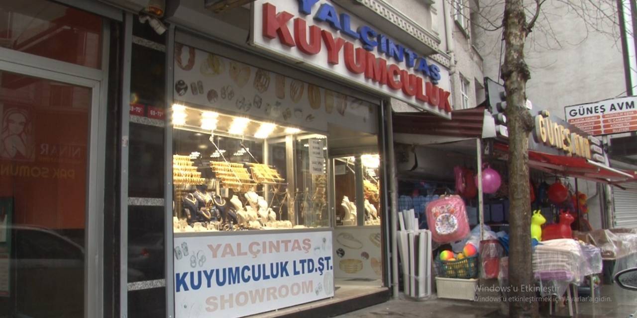 Acemi Hırsızın Soymaya Çalıştığı Kuyumcu Konuştu