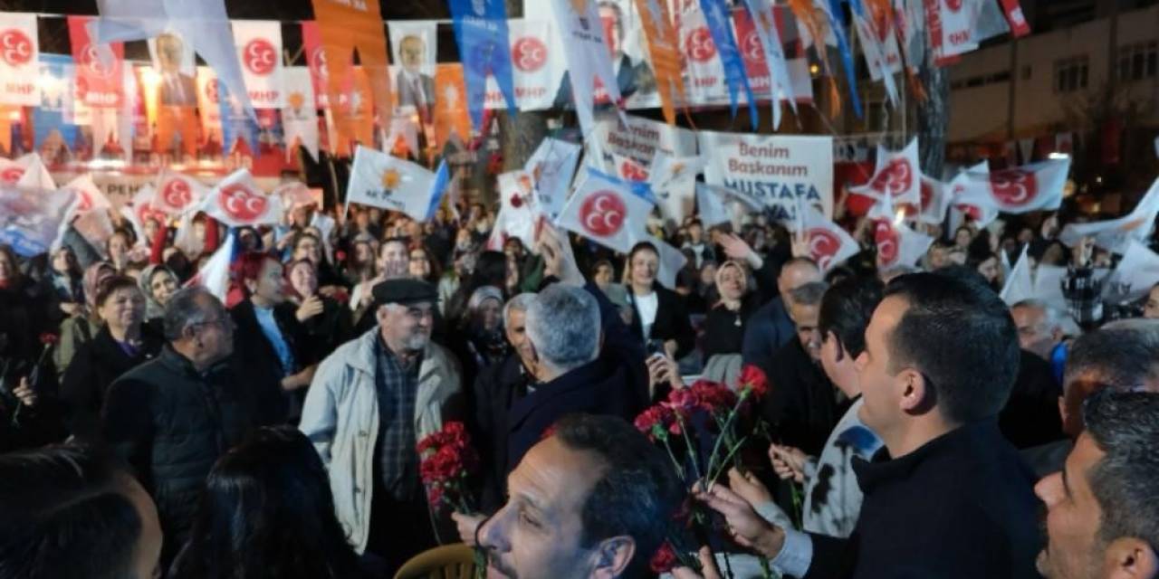 Cumhur İttifakı Adayları, Umurlu’da Miting Yaptı