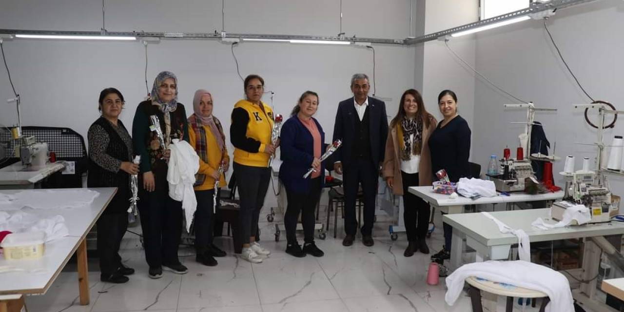 Başkan Kaplan Kadınları Unutmadı