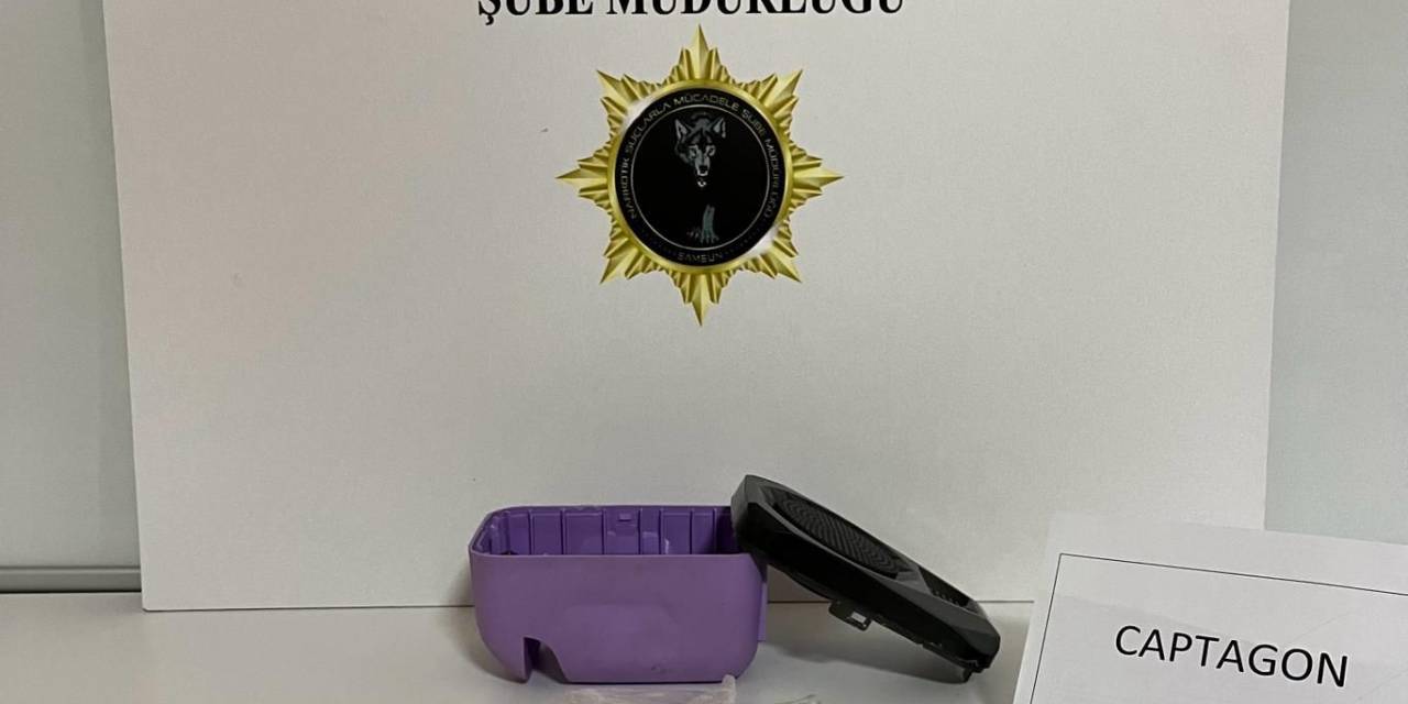 Samsun’da 703 Adet Captagon Hap Ele Geçirildi: 1 Gözaltı