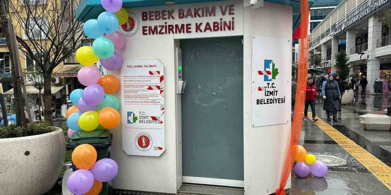 Emzirme Ve Bebek Bakım Kabini Hizmete Açıldı