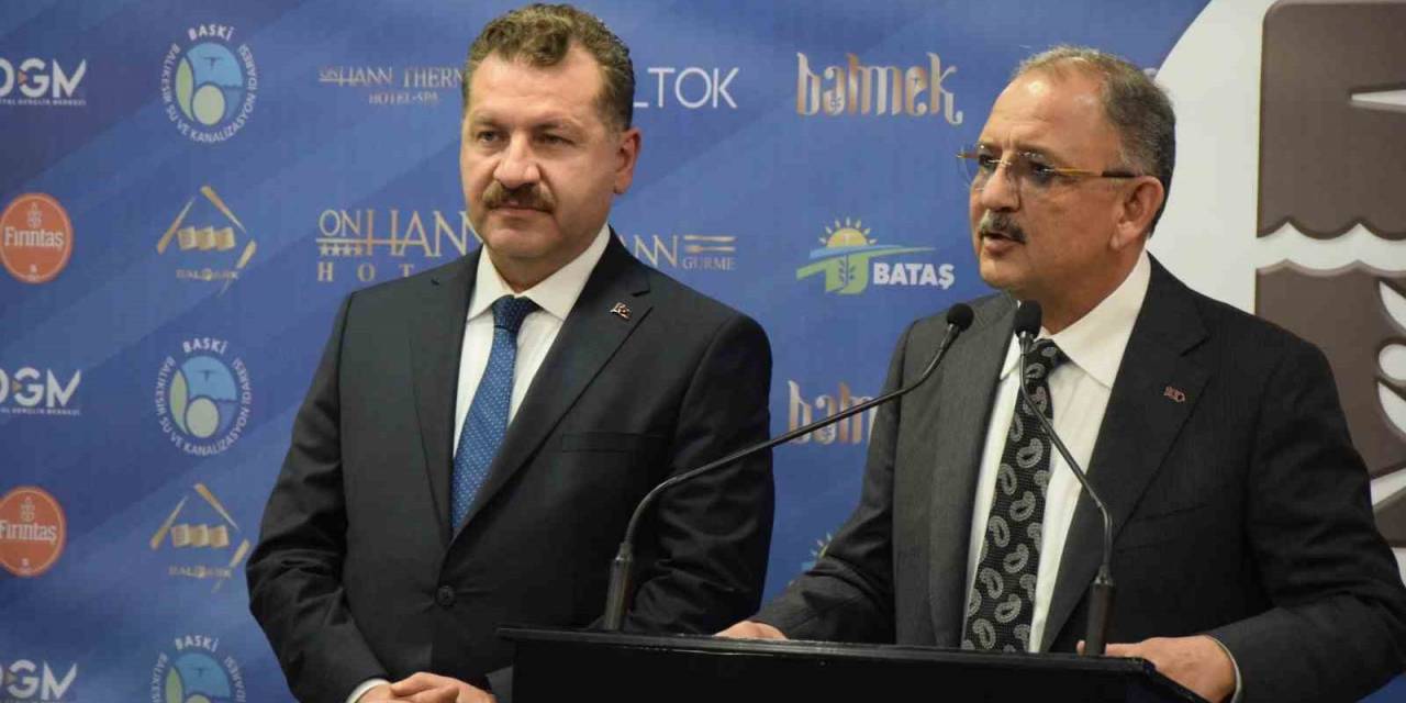 Bakan Özhaseki: "Türkiye’yi Dirençli Hale Getirecek Parti Varsa Ak Parti’dir"