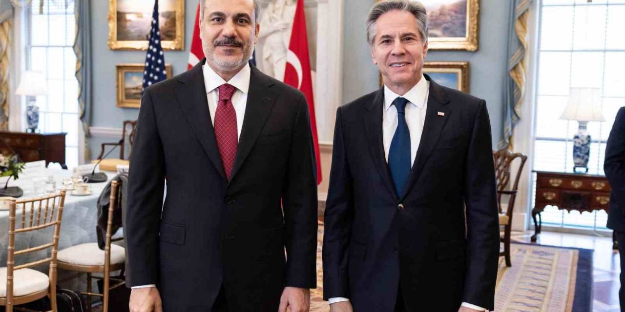Dışişleri Bakanı Fidan İle Abd’li Mevkidaşı Blinken’in Görüşmesi Başladı
