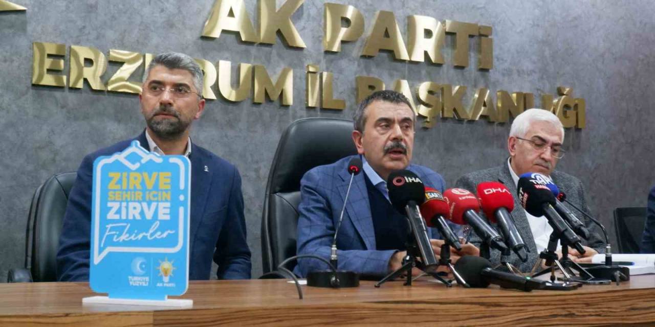 Bakan Tekin, "Zirve Şehir İçin, Zirve Fikirler" Projesine İlk Talebi Yazdı