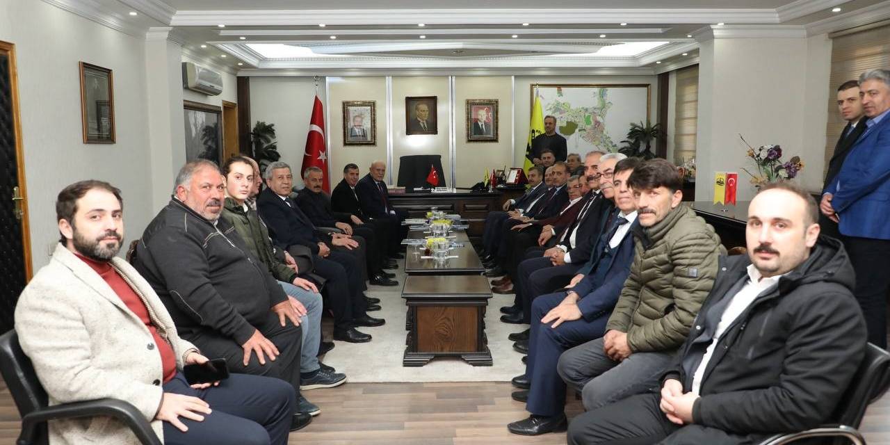 Bddk Başkanı Kavcıoğlu Başkan Pekmezci İle Bir Araya Geldi