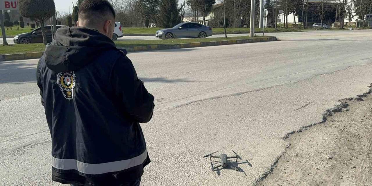 Dron Destekli Kırmızı Işık Denetimi