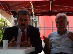 Destici’den Şehit Binbaşı Güzel’in Ailesine Taziye Ziyareti