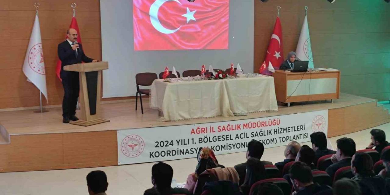 Ağrı’da İlk Kez Acil Sağlık Hizmetleri Toplantısı Yapıldı