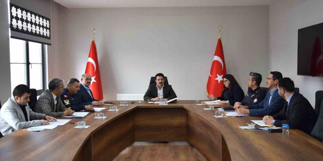 Karapınar’da Seçim Güvenliği Toplantısı Yapıldı